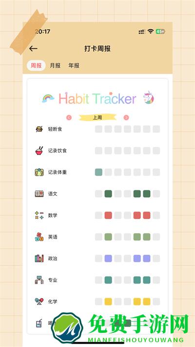 小习惯日常打卡app