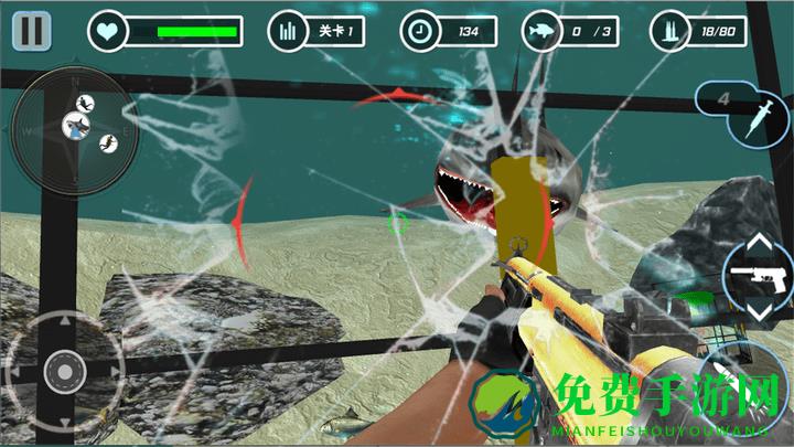 深海鲨鱼大猎杀手机版