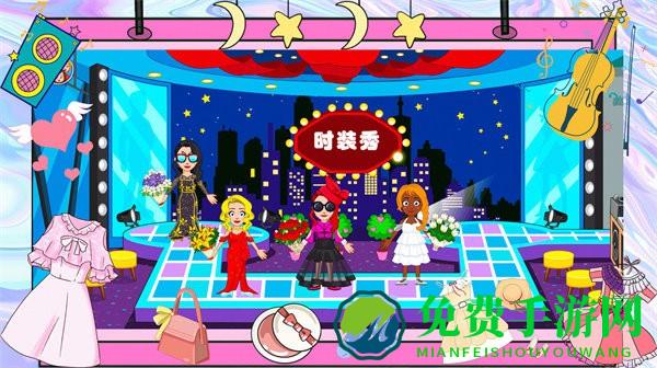 托卡城堡时装秀游戏