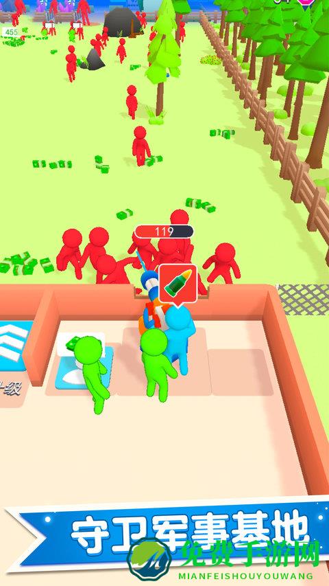 僵尸防御大作战游戏