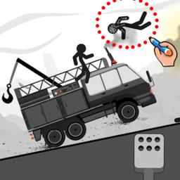 火柴人画线营救游戏