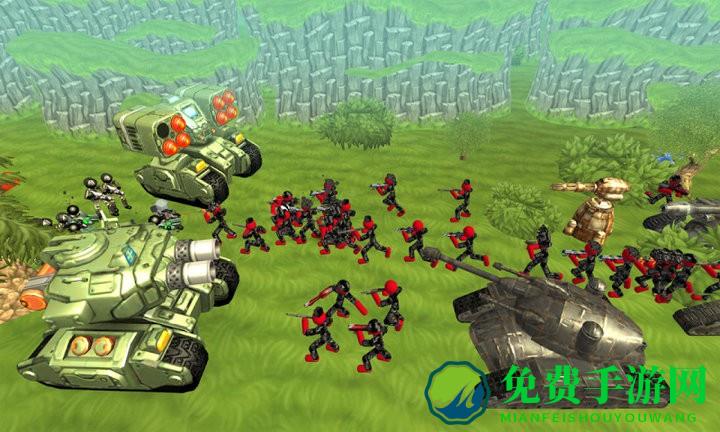 火柴人坦克战模拟器游戏