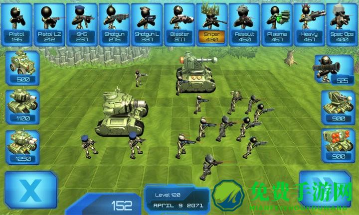 火柴人坦克战模拟器游戏