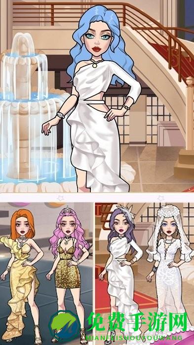 时尚娃娃舞会游戏