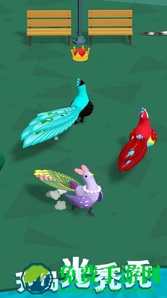 孔雀拔毛大赛游戏