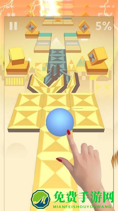 滚球的天空手游