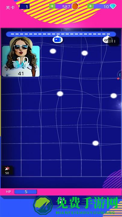 球球打砖块游戏