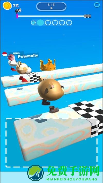 画个腿跑酷游戏