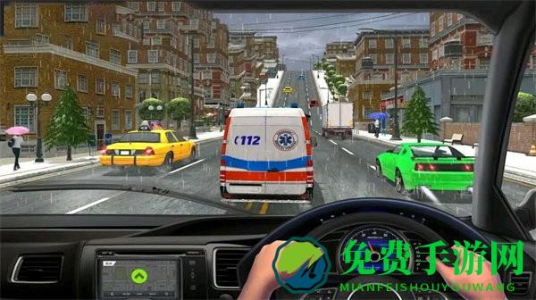 城市紧急救护车游戏