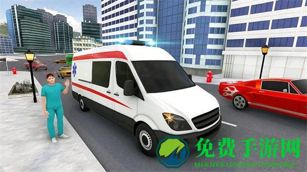 城市紧急救护车游戏