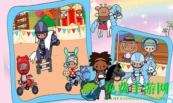 迷你城堡建筑小镇