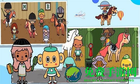 迷你城堡建筑小镇