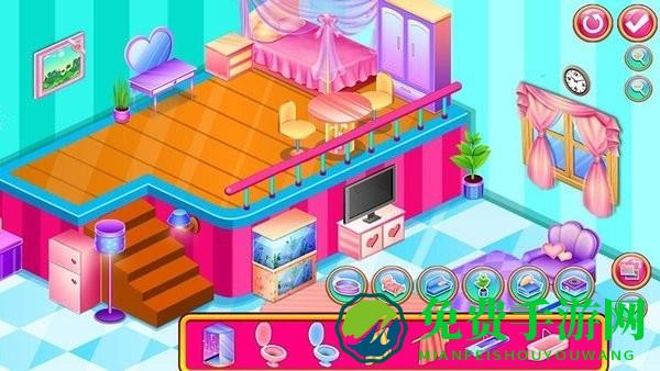 公主房间装饰设计游戏