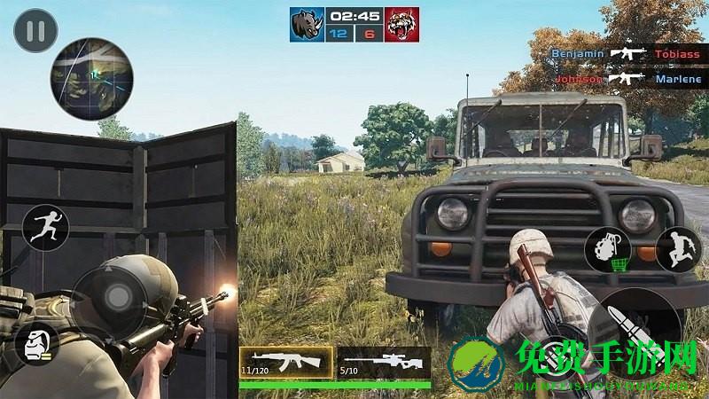 模拟真实吃鸡对决游戏