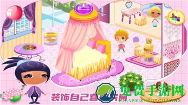 芭比房间设计装扮