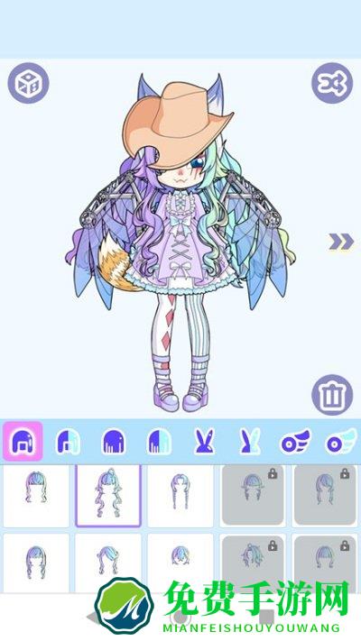 粉彩怪物娃娃换装游戏