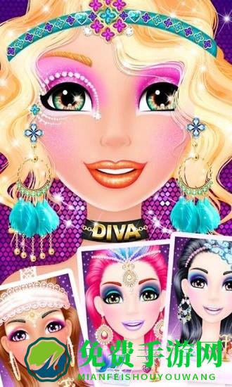 公主的甜美化妆手机版