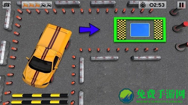 真实3d模拟停车游戏