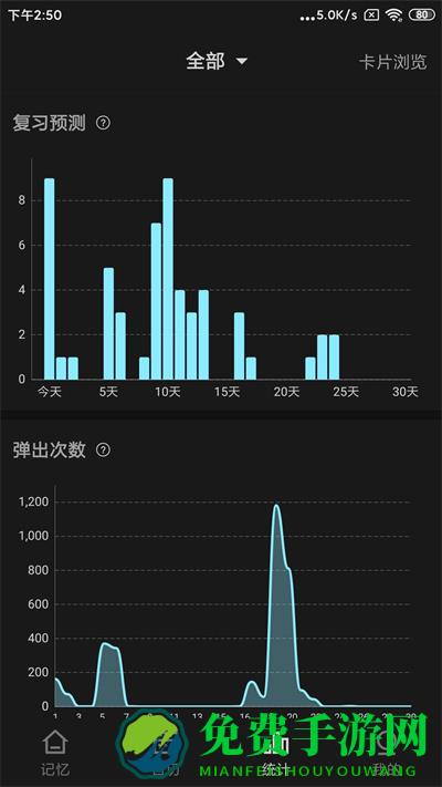 弹幕记忆背单词