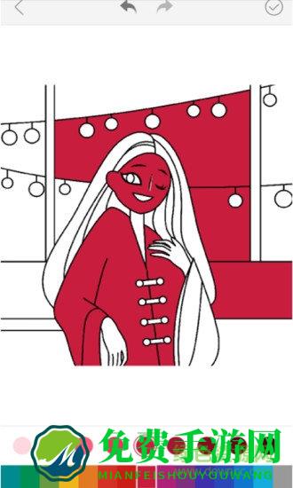 paint数字填色游戏