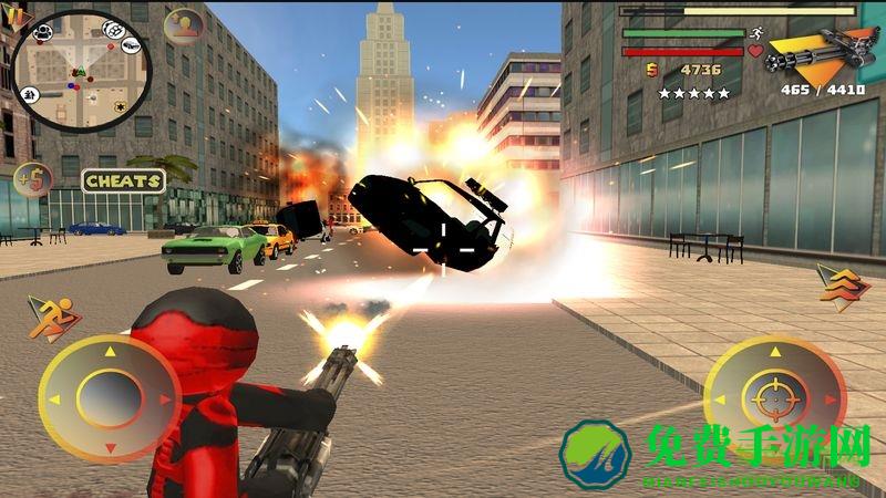 火柴人侠盗飞车2无限金币版