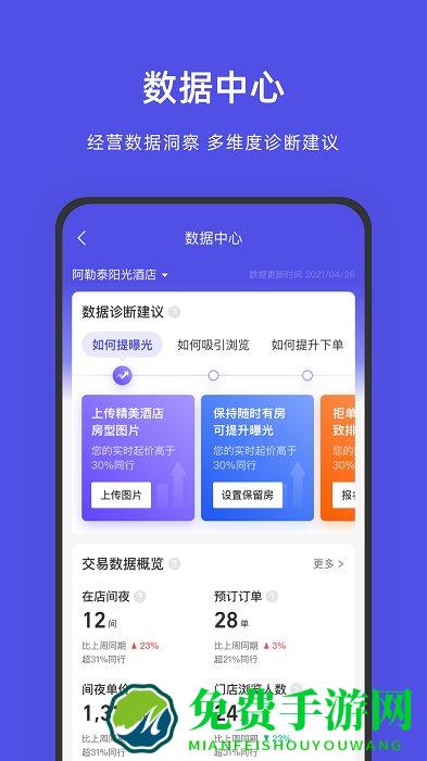 飞猪酒店商家软件
