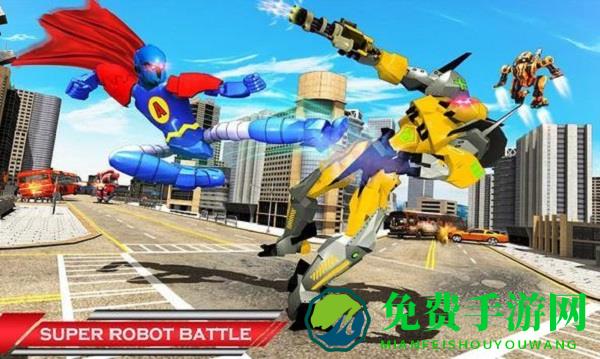 英雄机器人变形车中文版