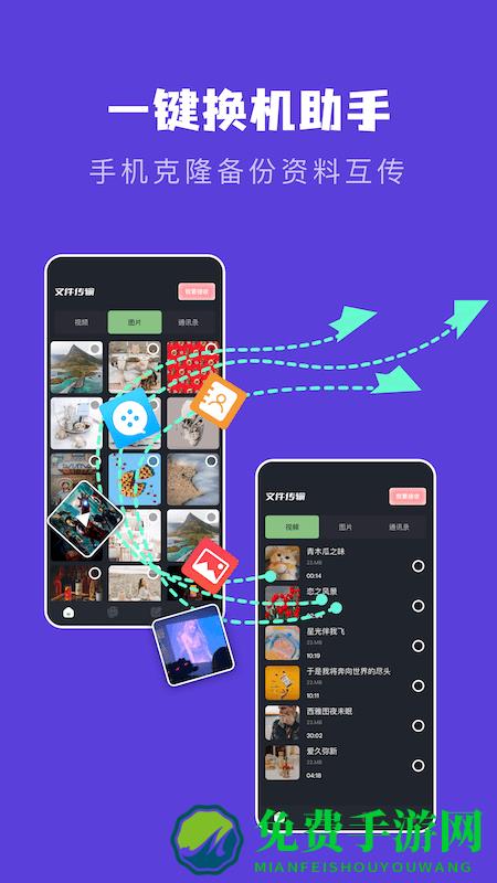 手机互相传数据迁移app