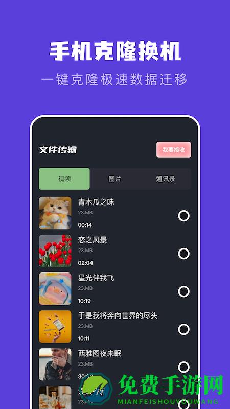 手机互相传数据迁移app