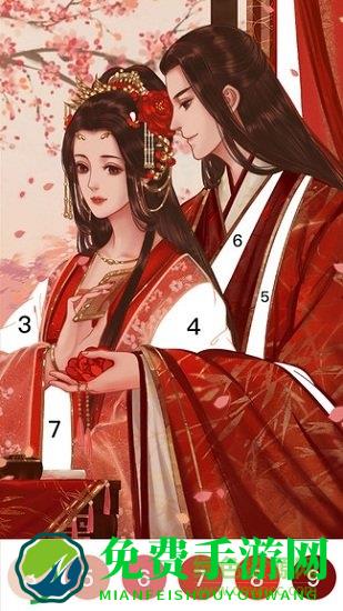 乐涂数字填色游戏