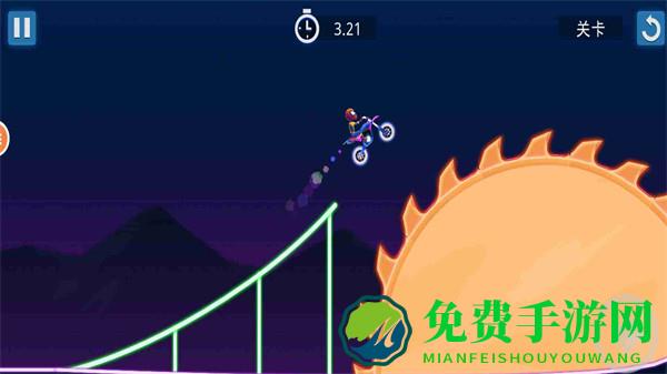 蜘蛛虾摩托特技驾驶