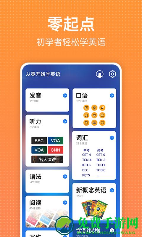 从零开始学英语软件