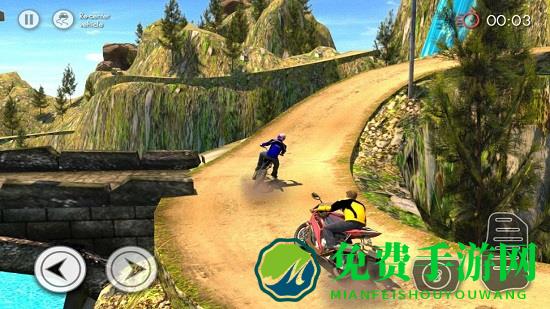 越野自行车赛车