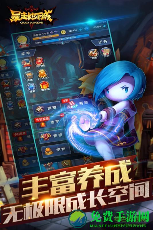 暴走地下城单机游戏