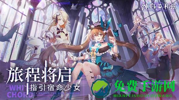 纯白和弦测试服