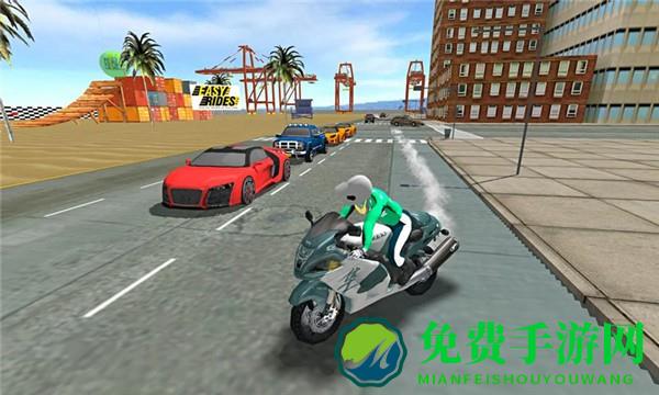狂欢摩托赛游戏