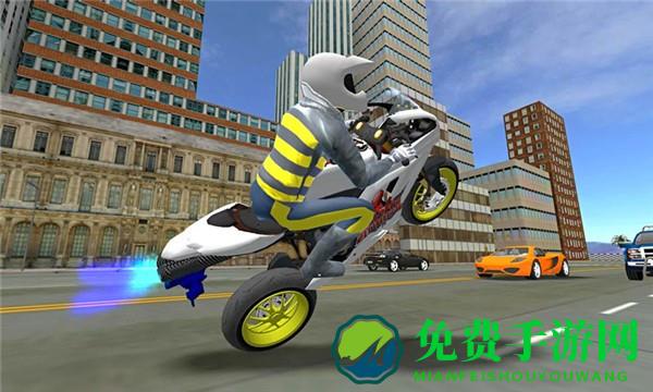 狂欢摩托赛游戏