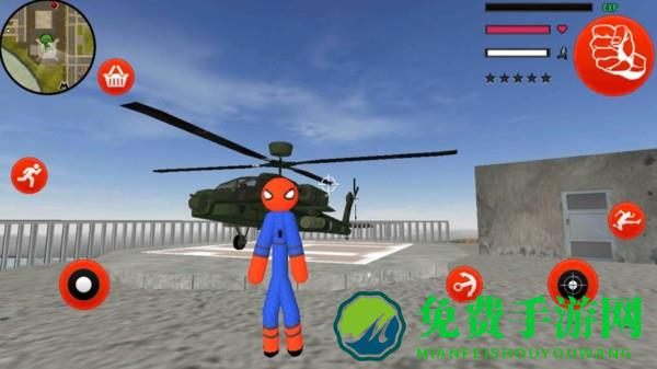 火柴人蜘蛛绳英雄