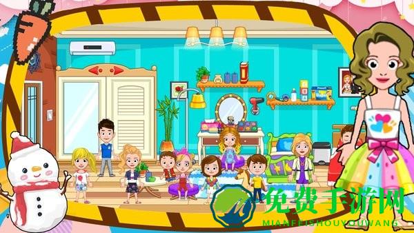 迷你小镇城堡度假小游戏