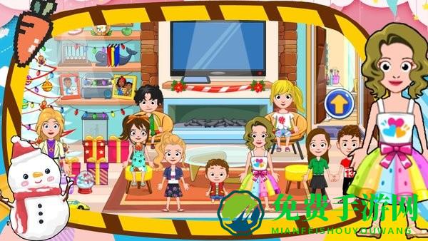 迷你小镇城堡度假小游戏