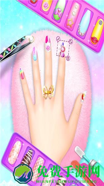 公主的美甲沙龙游戏