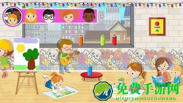 我的恐龙上学故事游戏