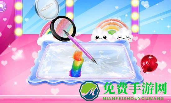 独角兽粉彩粘液(Unicorn Rainbow Slime)