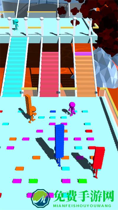 香肠人搭桥模拟