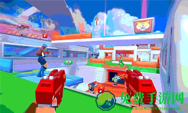 像素方块枪战游戏