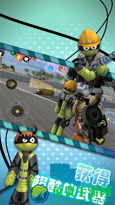 火柴人超能绳索英雄