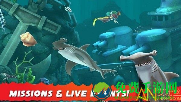 饥饿鲨进化999999钻石英文版