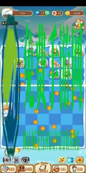 雪地弹球小游戏