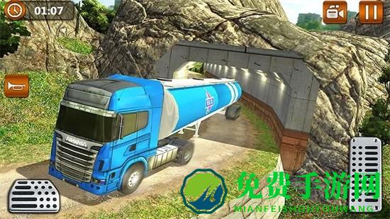 油罐车山地模拟游戏下载