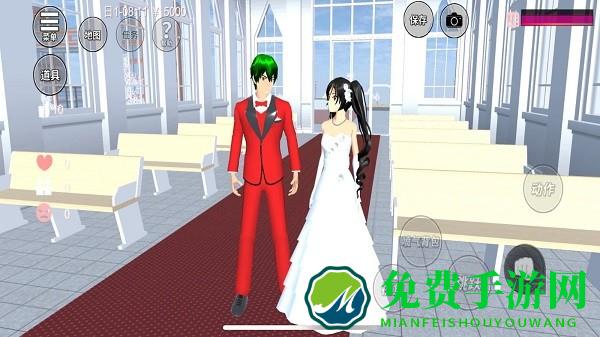 樱花学园恋爱模拟游戏